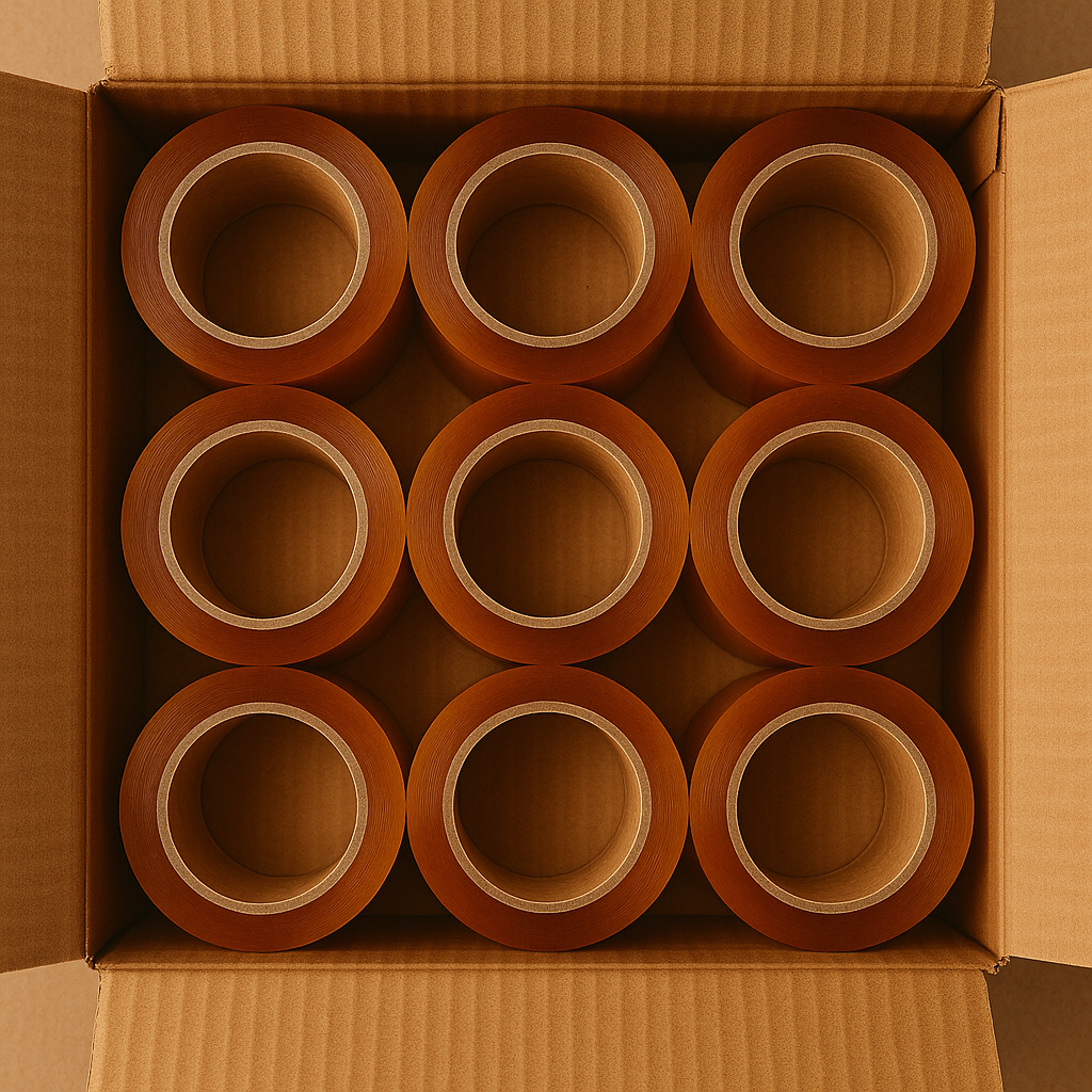 45 mm x 100 m Hotmelt Koli Bandı – Yüksek Yapışkan Güçlü Ambalaj Bandı